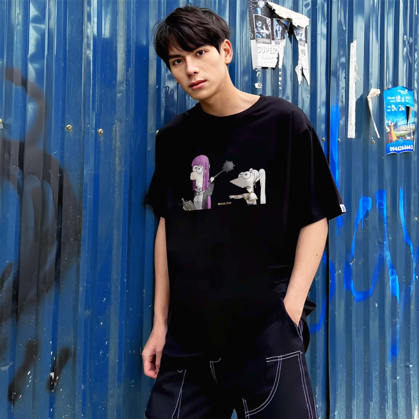 Áo phông Frieren: Beyond Journey's End: Frieren - Cotton 100% cho Nữ / Nam by The Runaway - Ảnh 10