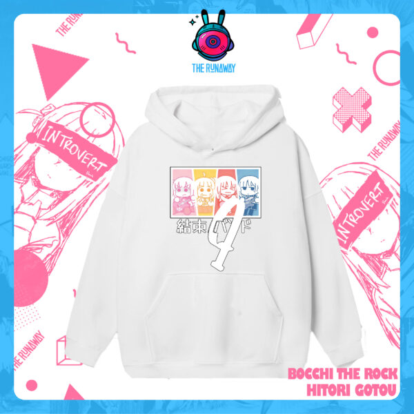 Áo Hoodie Bocchi The Rock: Hitori Gotoh Nỉ Bông Premium 100% cho Nam/ Nữ by The Runaway - Ảnh 2