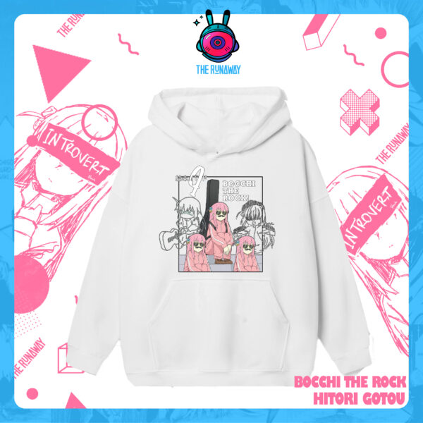 Áo Hoodie Bocchi The Rock: Hitori Gotoh Nỉ Bông Premium 100% cho Nam/ Nữ by The Runaway - Ảnh 10