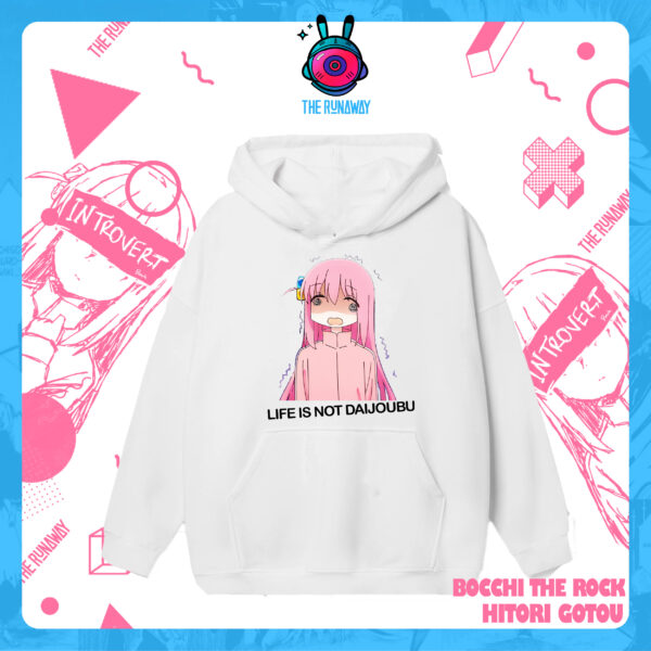 Áo Hoodie Bocchi The Rock: Hitori Gotoh Nỉ Bông Premium 100% cho Nam/ Nữ by The Runaway - Ảnh 3