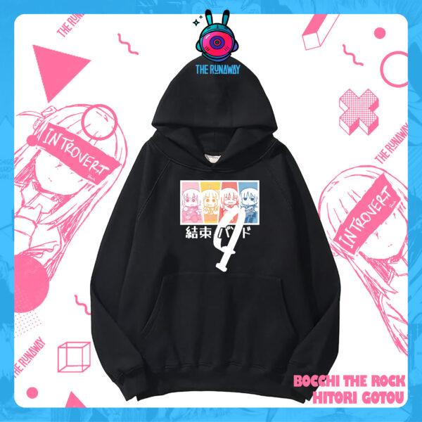 Áo Hoodie Bocchi The Rock: Hitori Gotoh Nỉ Bông Premium 100% cho Nam/ Nữ by The Runaway