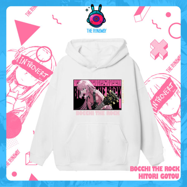 Áo Hoodie Bocchi The Rock: Hitori Gotoh Nỉ Bông Premium 100% cho Nam/ Nữ by The Runaway - Ảnh 5