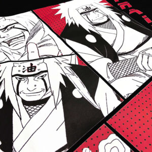Áo phông Naruto: Jiraiya Collage 100% Cotton Nam / Nữ by The Runaway - Ảnh 7