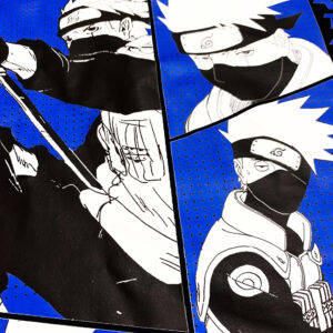 Áo phông Naruto: Kakashi Collage 100% Cotton Nam / Nữ by The Runaway - Ảnh 9