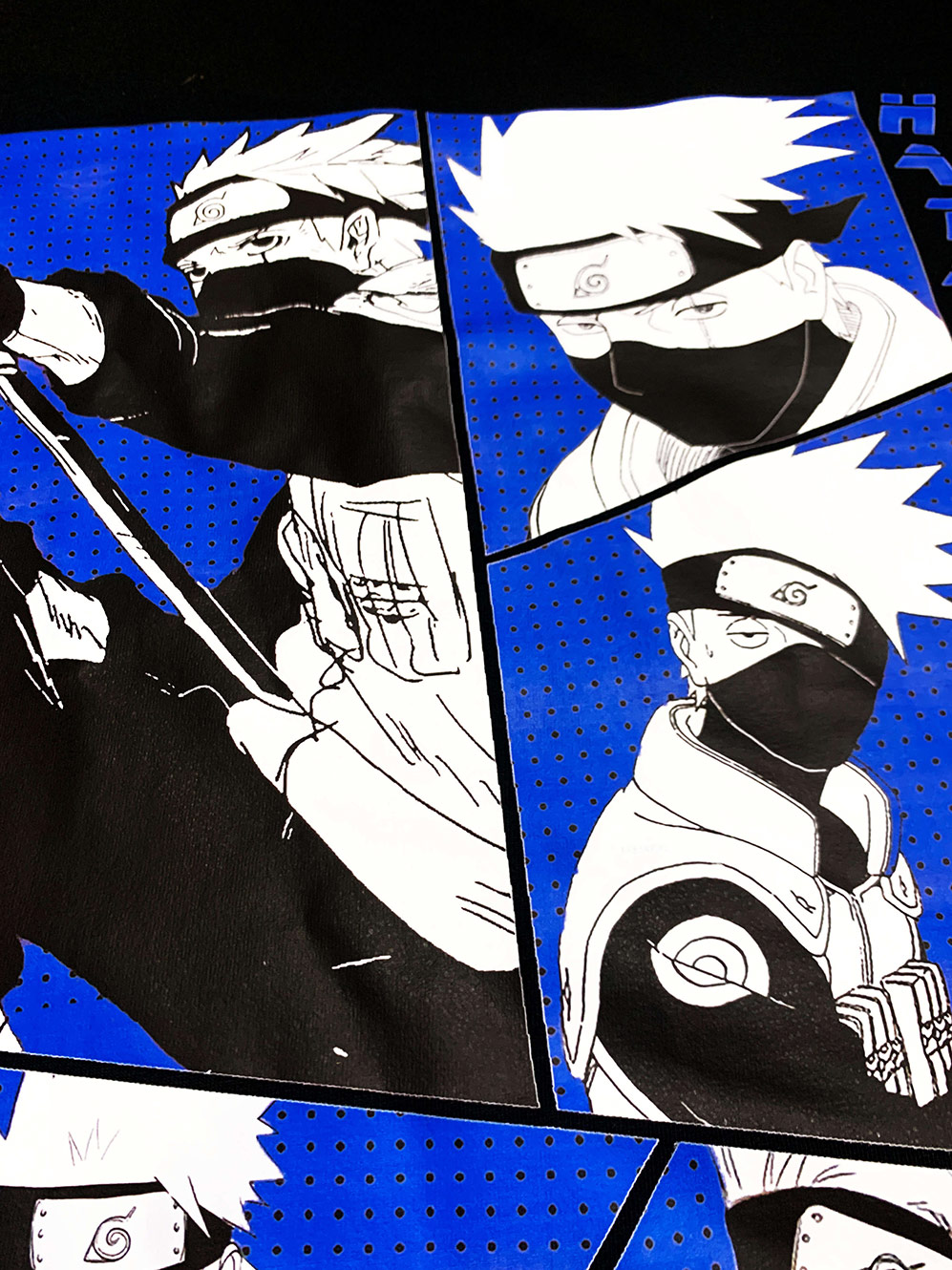 Áo phông Naruto: Kakashi Collage 100% Cotton Nam / Nữ by The Runaway - Ảnh 9