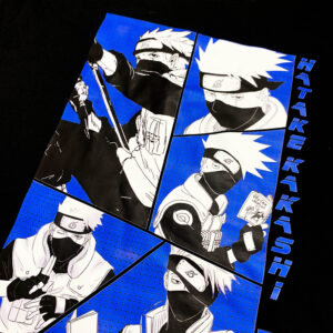 Áo phông Naruto: Kakashi Collage 100% Cotton Nam / Nữ by The Runaway - Ảnh 7