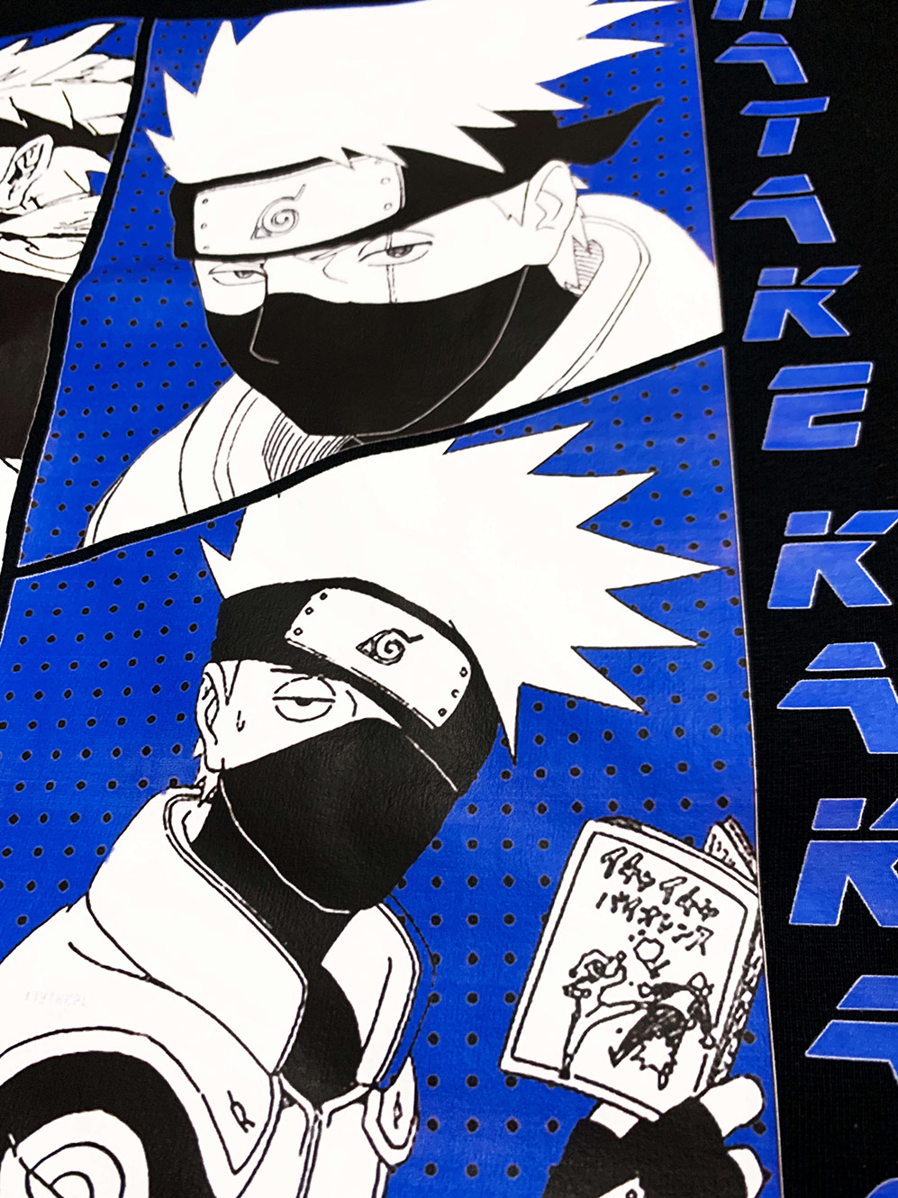 Áo phông Naruto: Kakashi Collage 100% Cotton Nam / Nữ by The Runaway - Ảnh 6