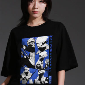 Áo phông Naruto: Kakashi Collage 100% Cotton Nam / Nữ by The Runaway - Ảnh 3