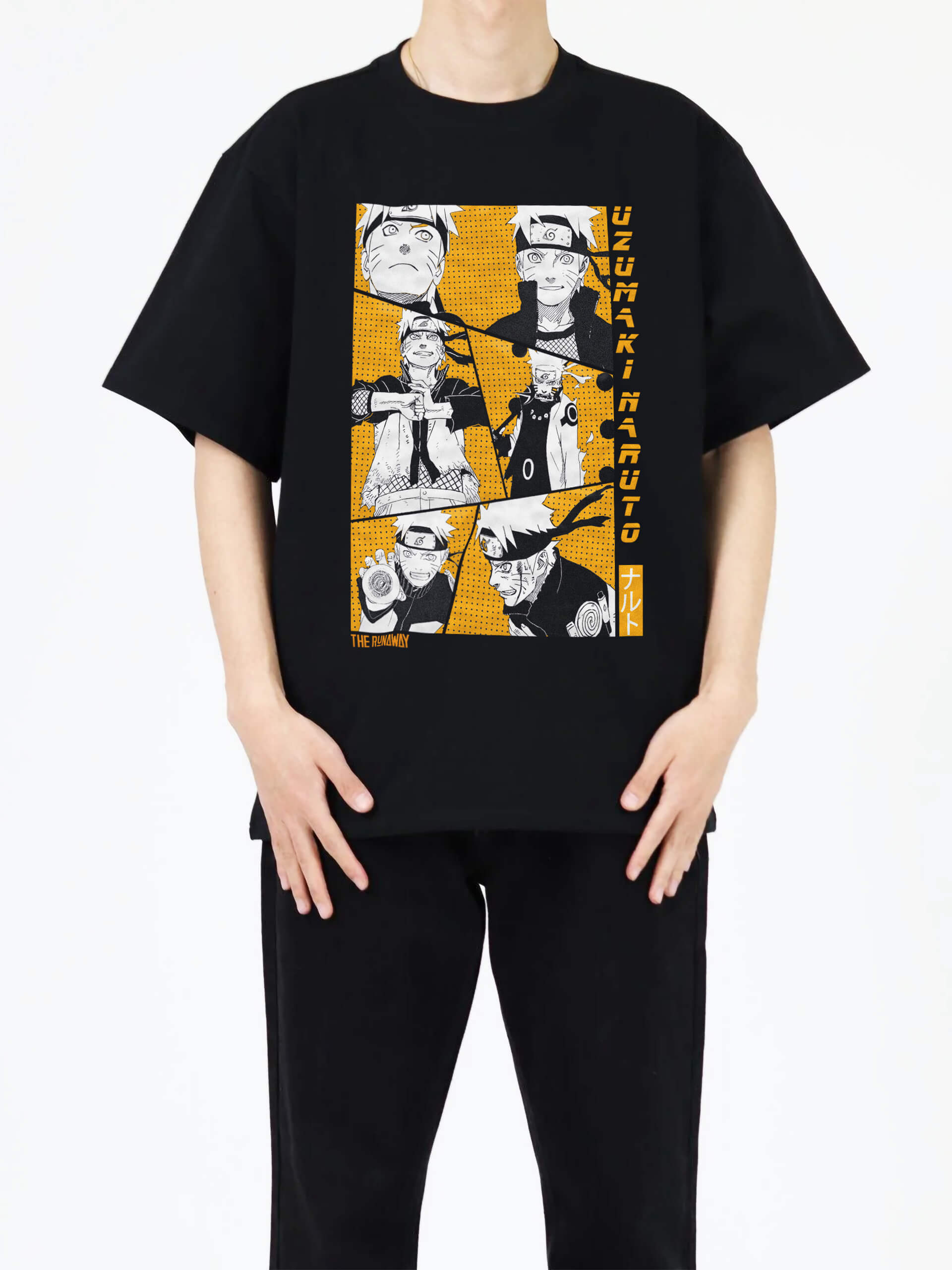 Áo phông Naruto: Naruto Collage 100% Cotton Nam / Nữ by The Runaway - Ảnh 4