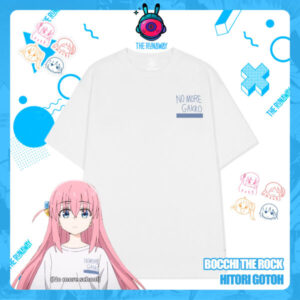 Áo phông Bocchi The Rock Collection Cotton 100% cho Nam / Nữ by The Runaway